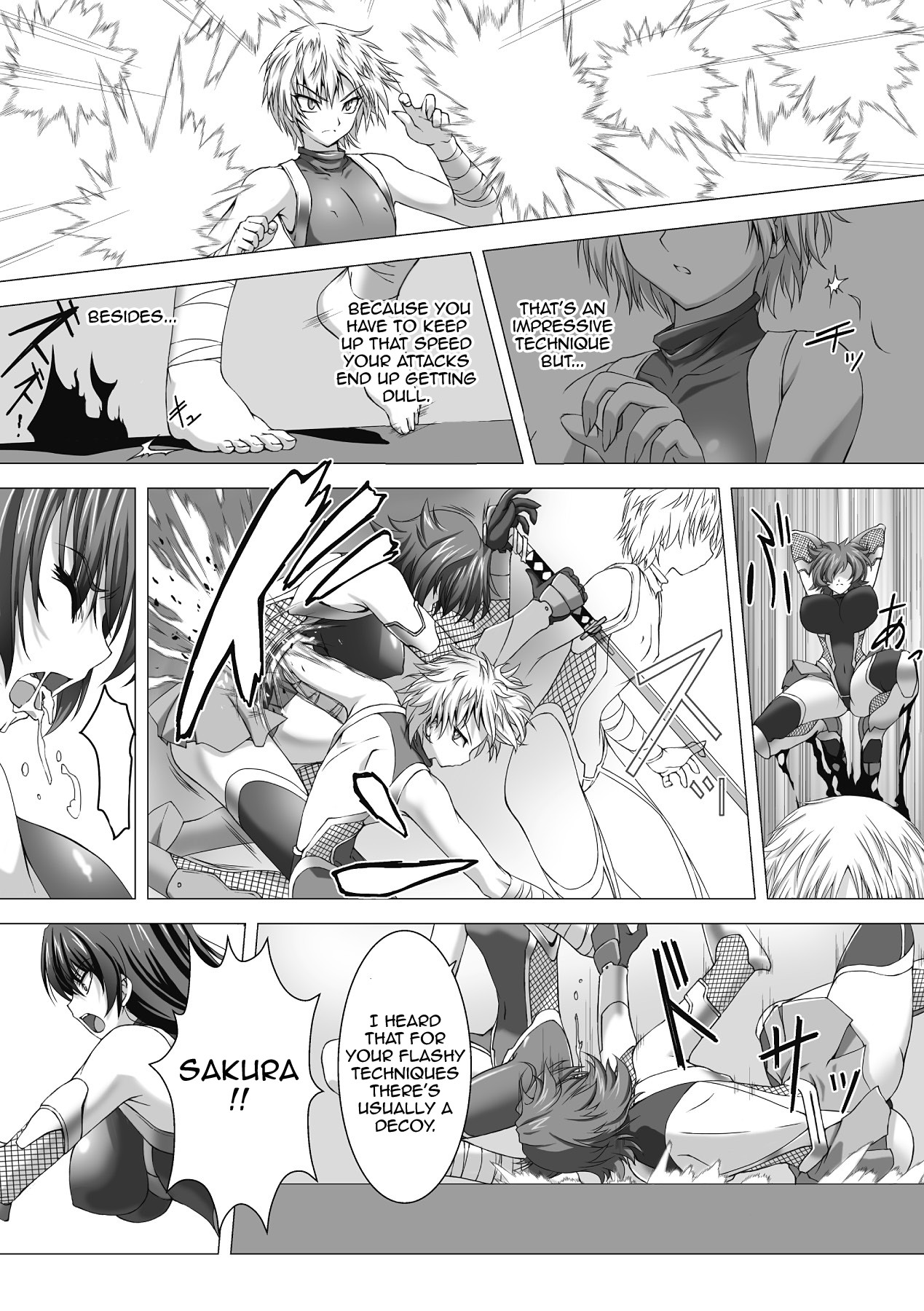 Hentai Manga Comic-Anti-demon Ninja Asagi Embarrassing Dark Game-Read-22